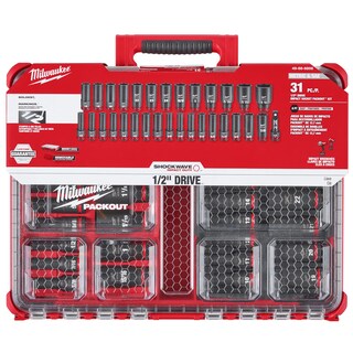 Foto 2 | Juego De Enchufes Milwaukee Impact Duty 1/2 Pulgada 49-66-6806 - Venta Internacional.