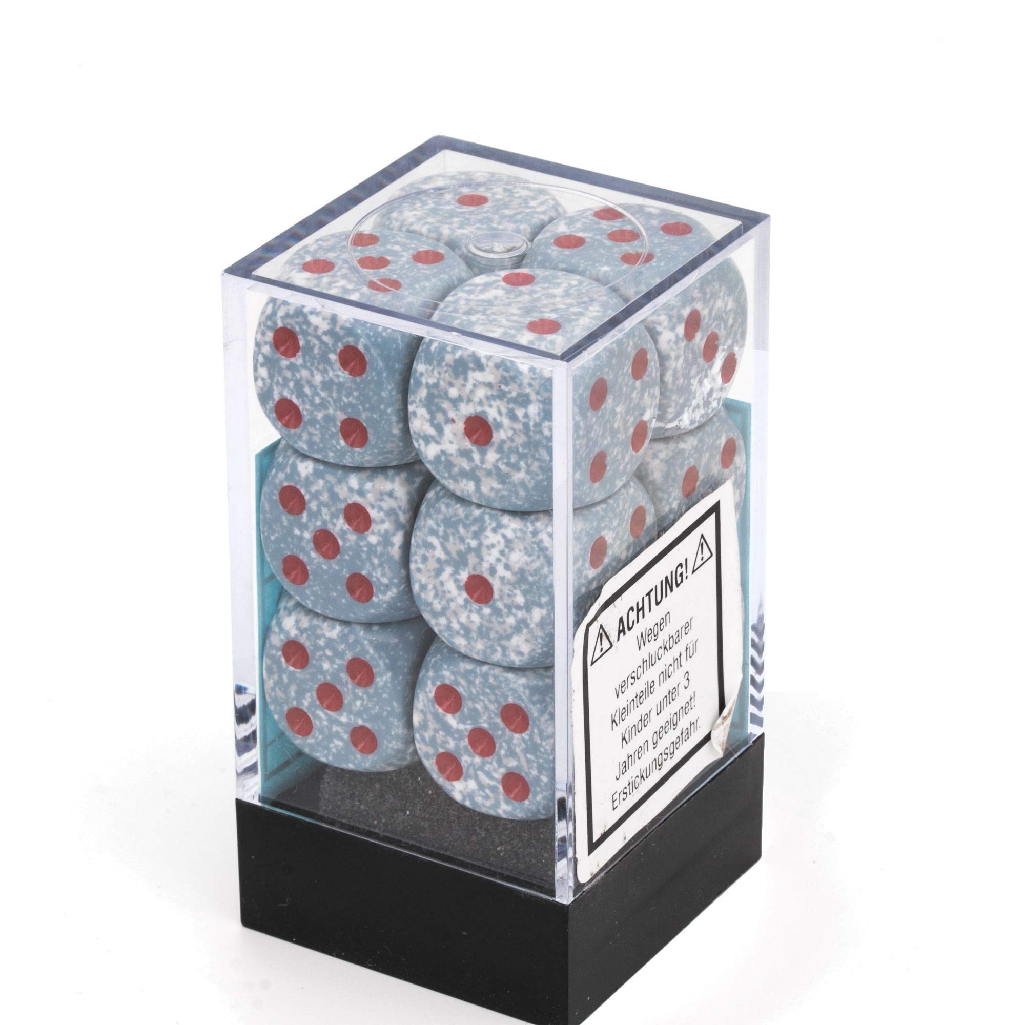 Foto 3 | Juego De Dados Chessex Air Sketled, 16 Mm, Seis Caras (12) - Venta Internacional.