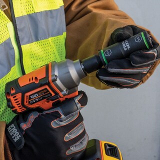 Foto 5 | Juego De Enchufes Impact Klein Tools 66070 Con 7 Enchufes Y Adaptadores - Venta Internacional.