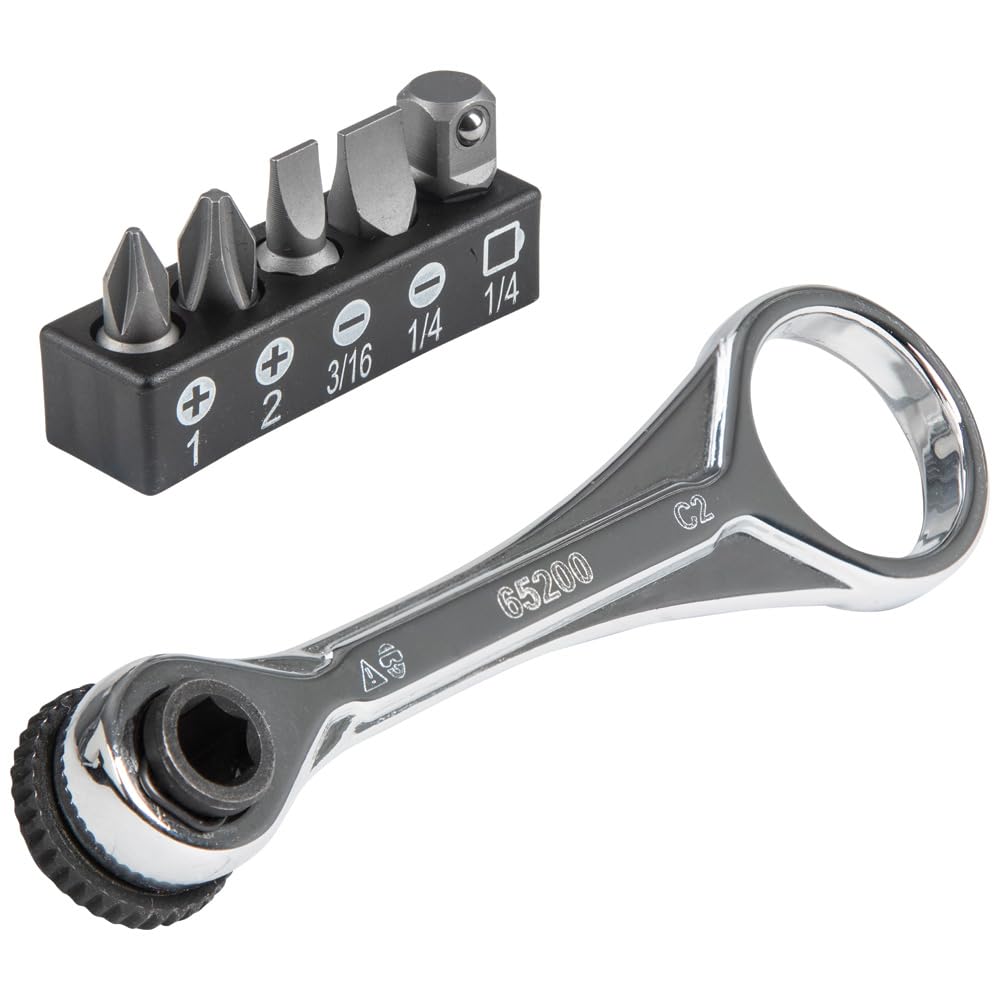 Foto 2 pulgar | Juego De Trinquetes Klein Tools 65200 Mini De 5 Piezas Con Phillips, Ranura - Venta Internacional.