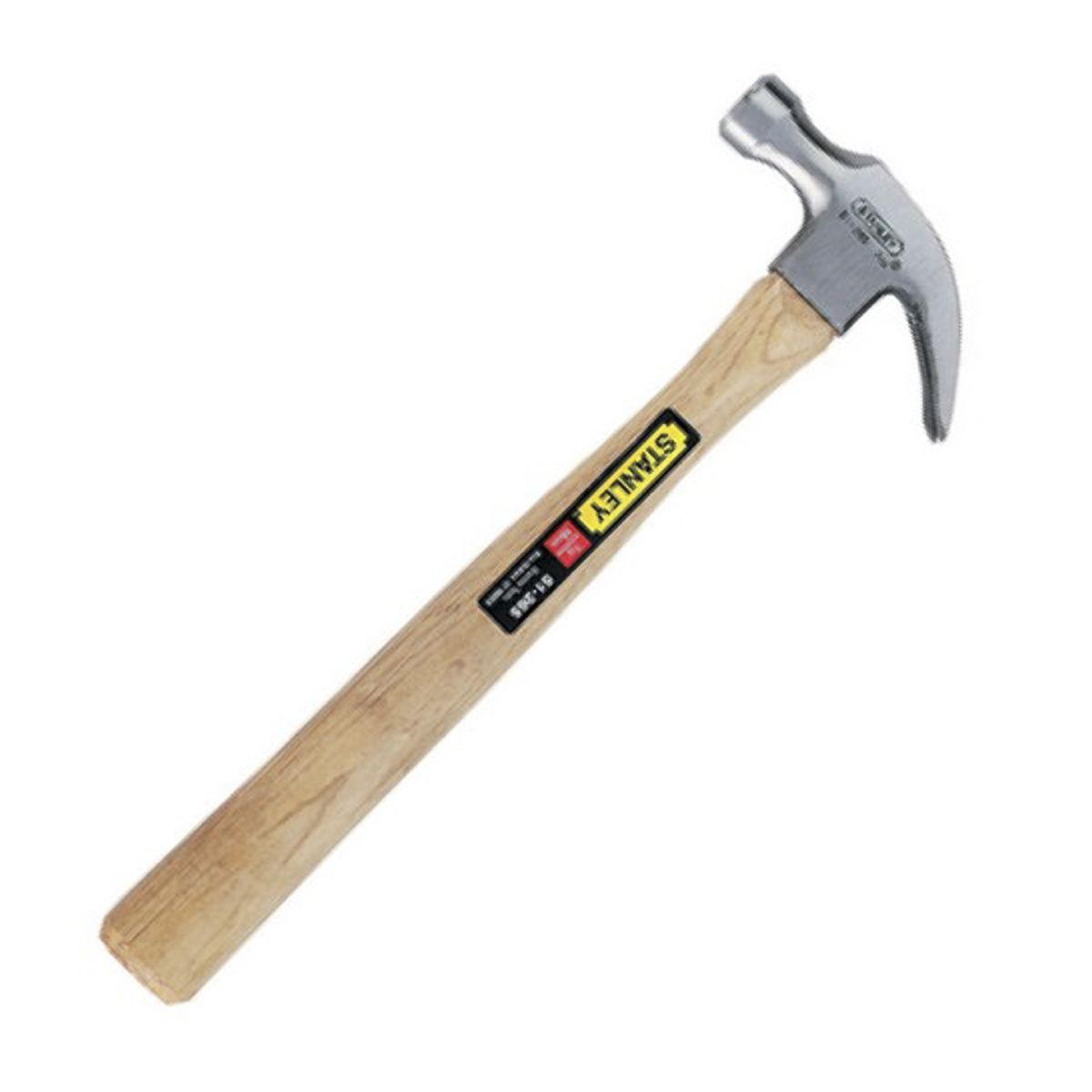 Foto 2 pulgar | Martillo Uña Curva Stanley 16oz Mango 14”