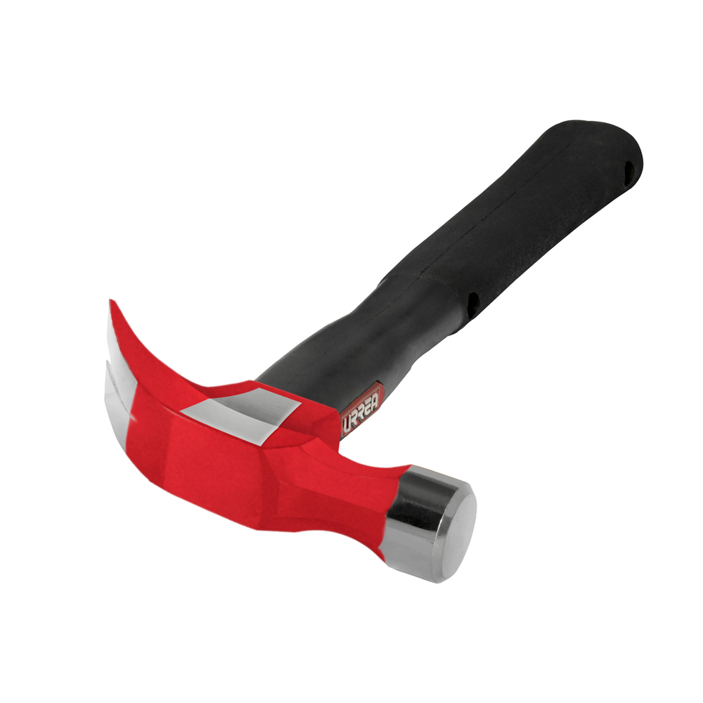 Martillo De Uña Irrompible Con Mango Anti-vibración Texturizado De 13'', 16 Oz Urrea