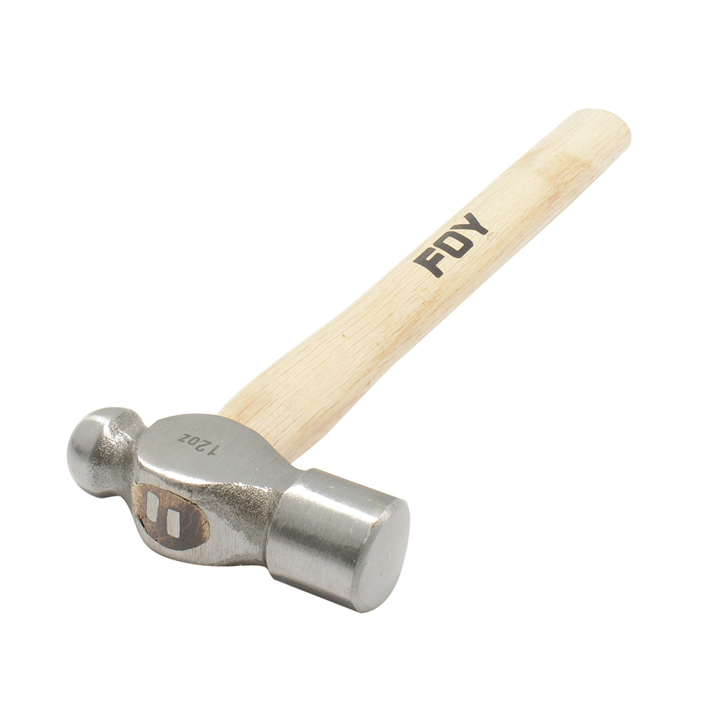 Martillo Pulido De Bola Con Mango De Madera De 12'', 12 Oz Foy