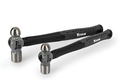 Foto 1 | Set De Martillos Ball Peen Titan 63302 De 240 Ml Y 480 Ml - Venta Internacional.
