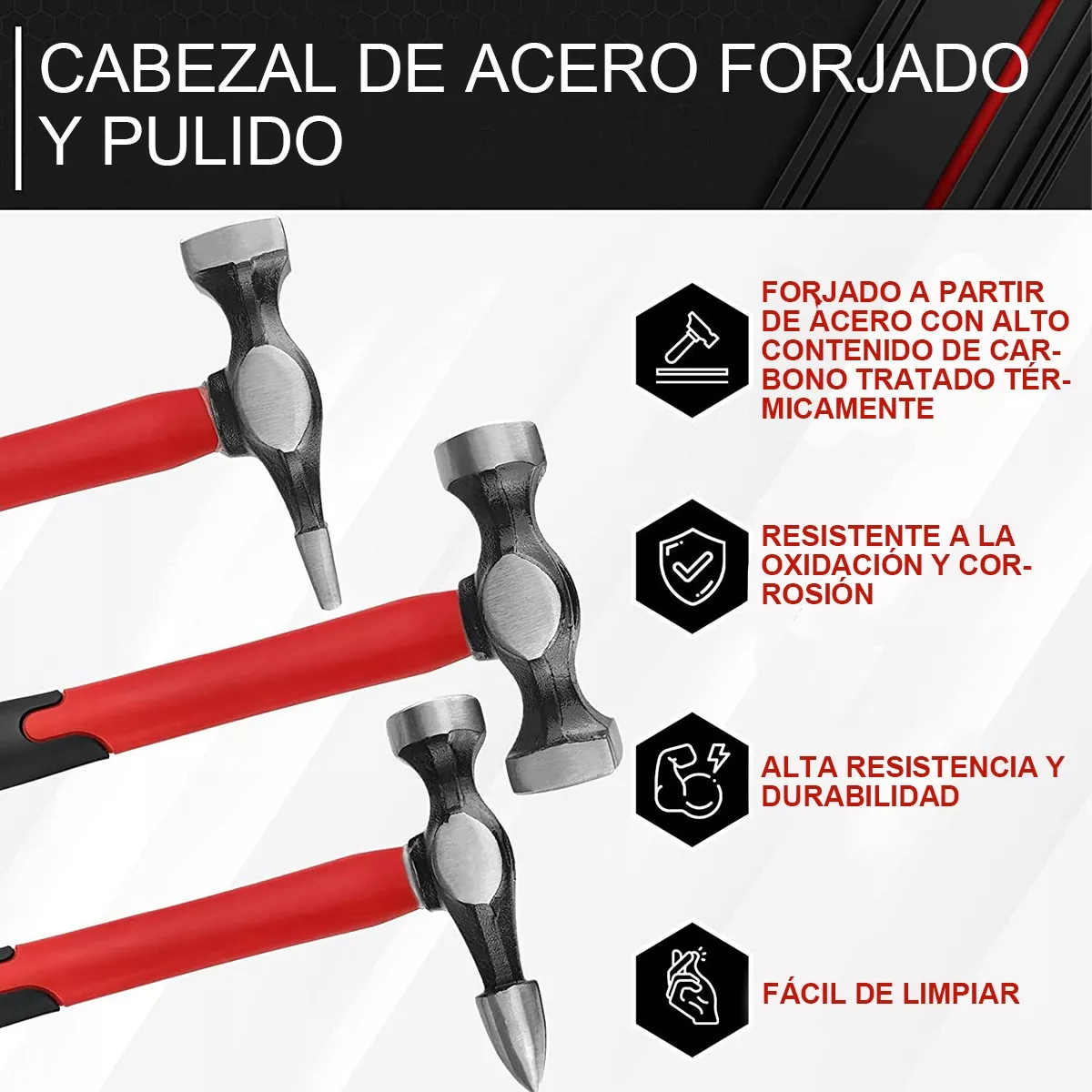Foto 4 pulgar | Language Martillo Kit Juego De 7 Piezas Eo Safe Imports Esi-14105-1multicolor