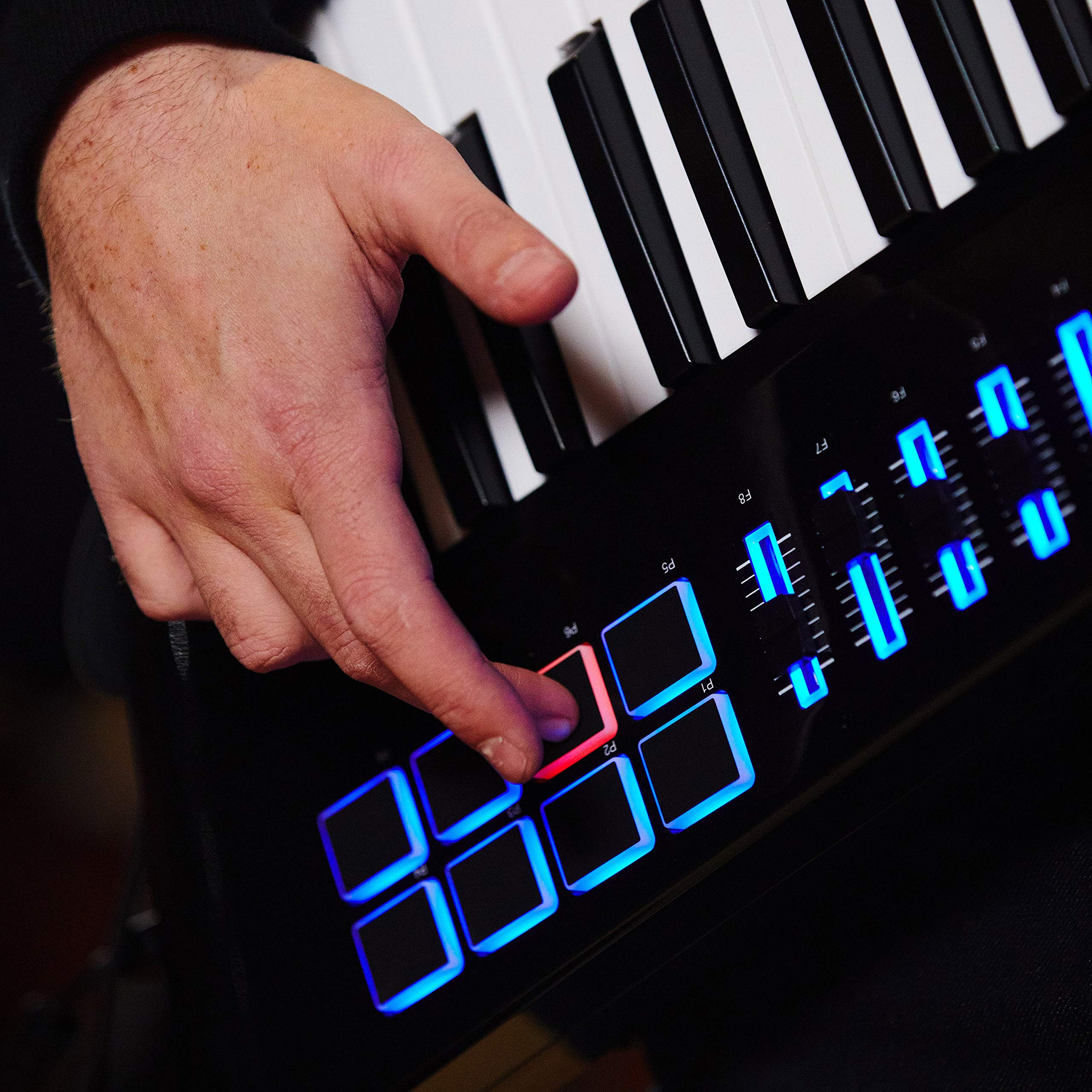 Foto 4 pulgar | Controlador Keytar Alesis Vortex Wireless 2 Usb Midi Negro - Venta Internacional.