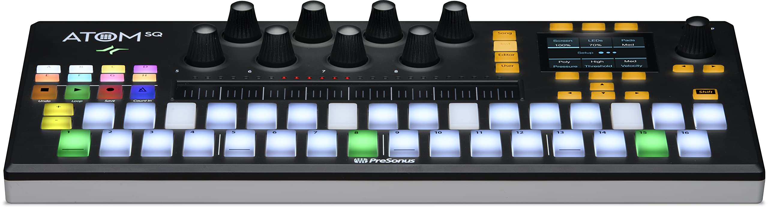 Foto 7 pulgar | Controlador De Teclado/teclado Midi Presonus Atom Sq Con Software - Venta Internacional.