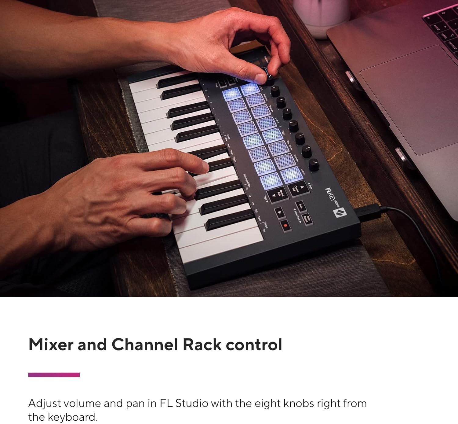 Foto 4 pulgar | Controlador De Teclado Midi Novation Flkey Mini Usb De 25 Teclas - Venta Internacional.