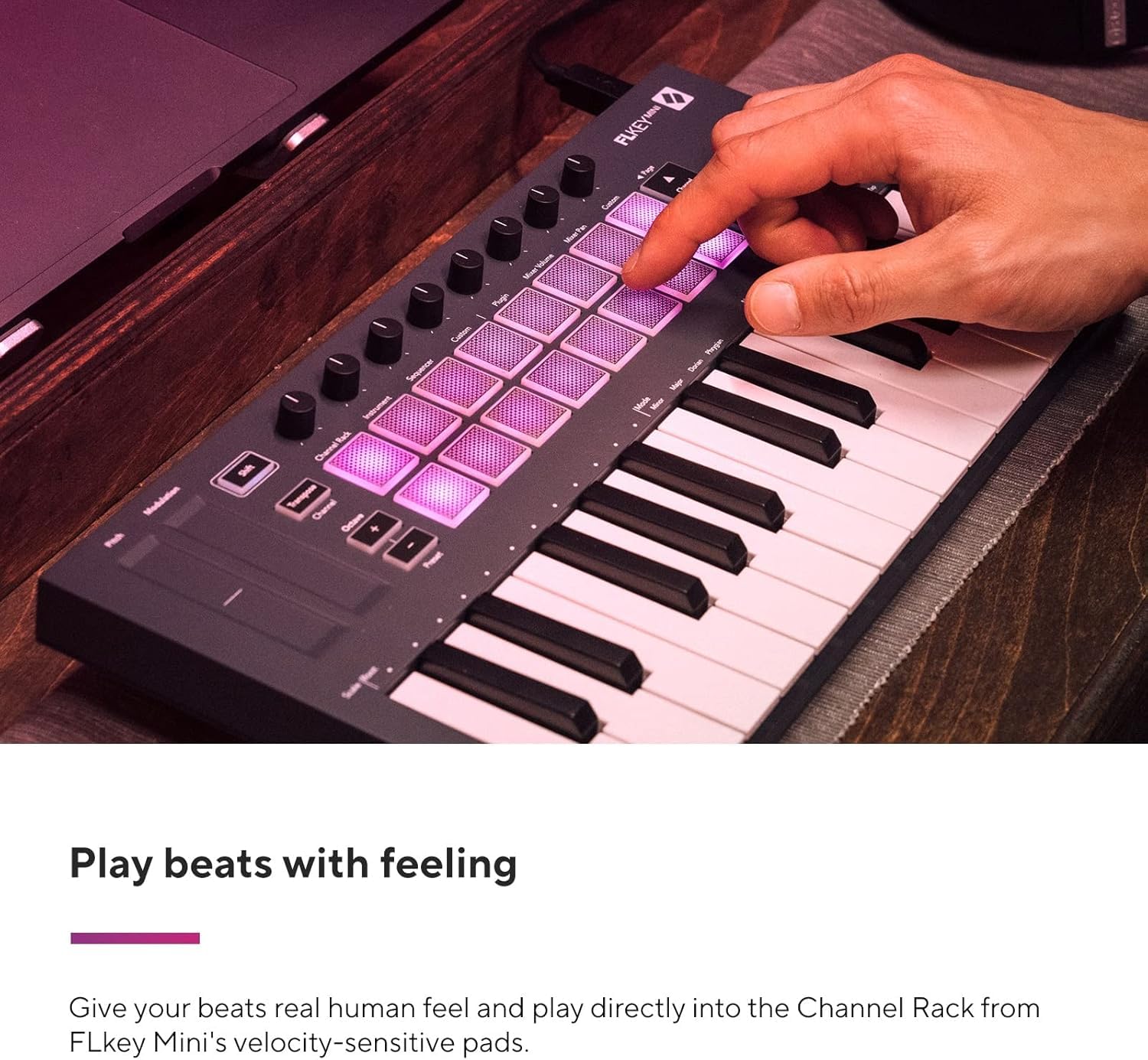 Foto 6 pulgar | Controlador De Teclado Midi Novation Flkey Mini Usb De 25 Teclas - Venta Internacional.