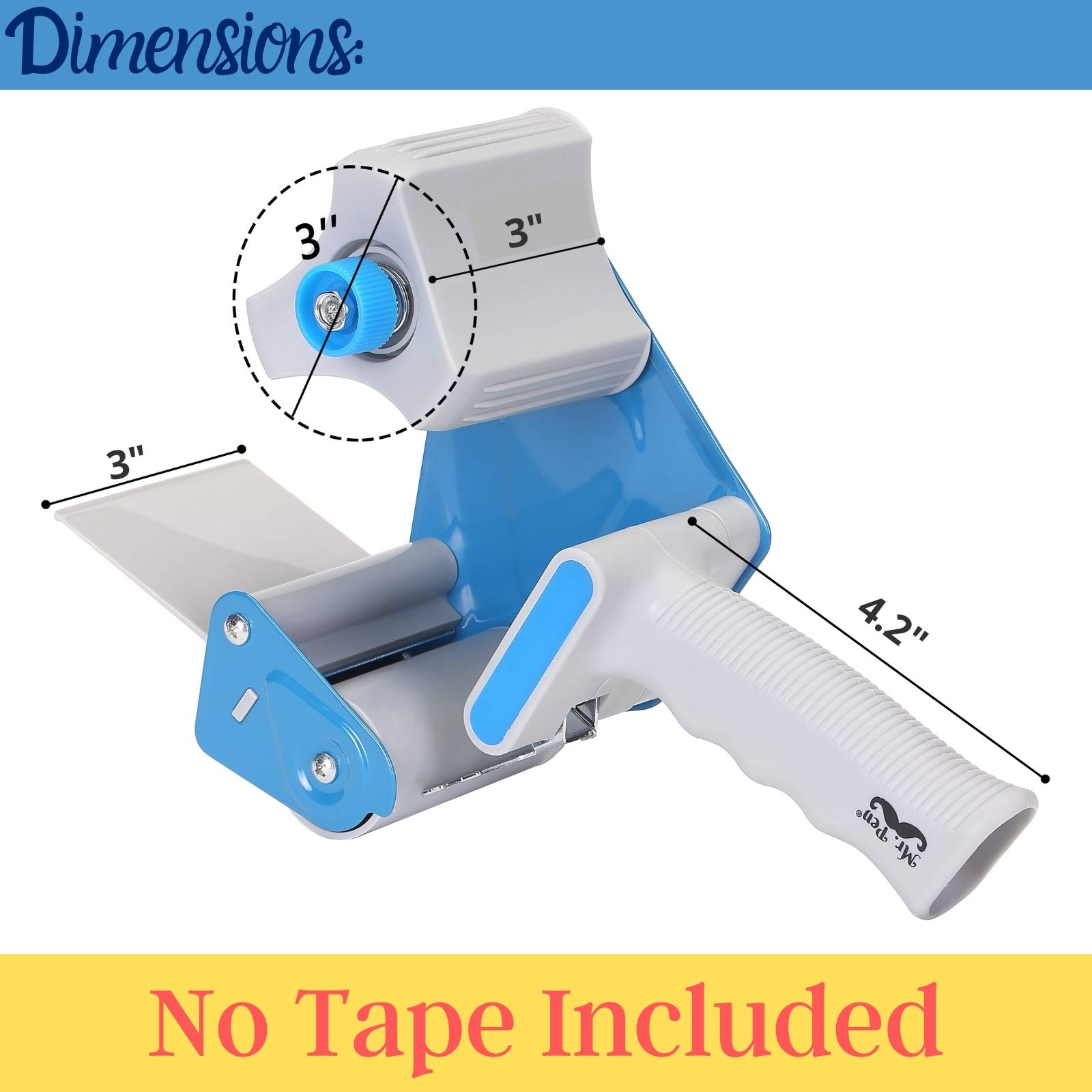 Foto 2 | Tape Gun Mr. Pen Para Cinta De Embalaje, Núcleo De 3 Pulgadas, Resistente - Venta Internacional.