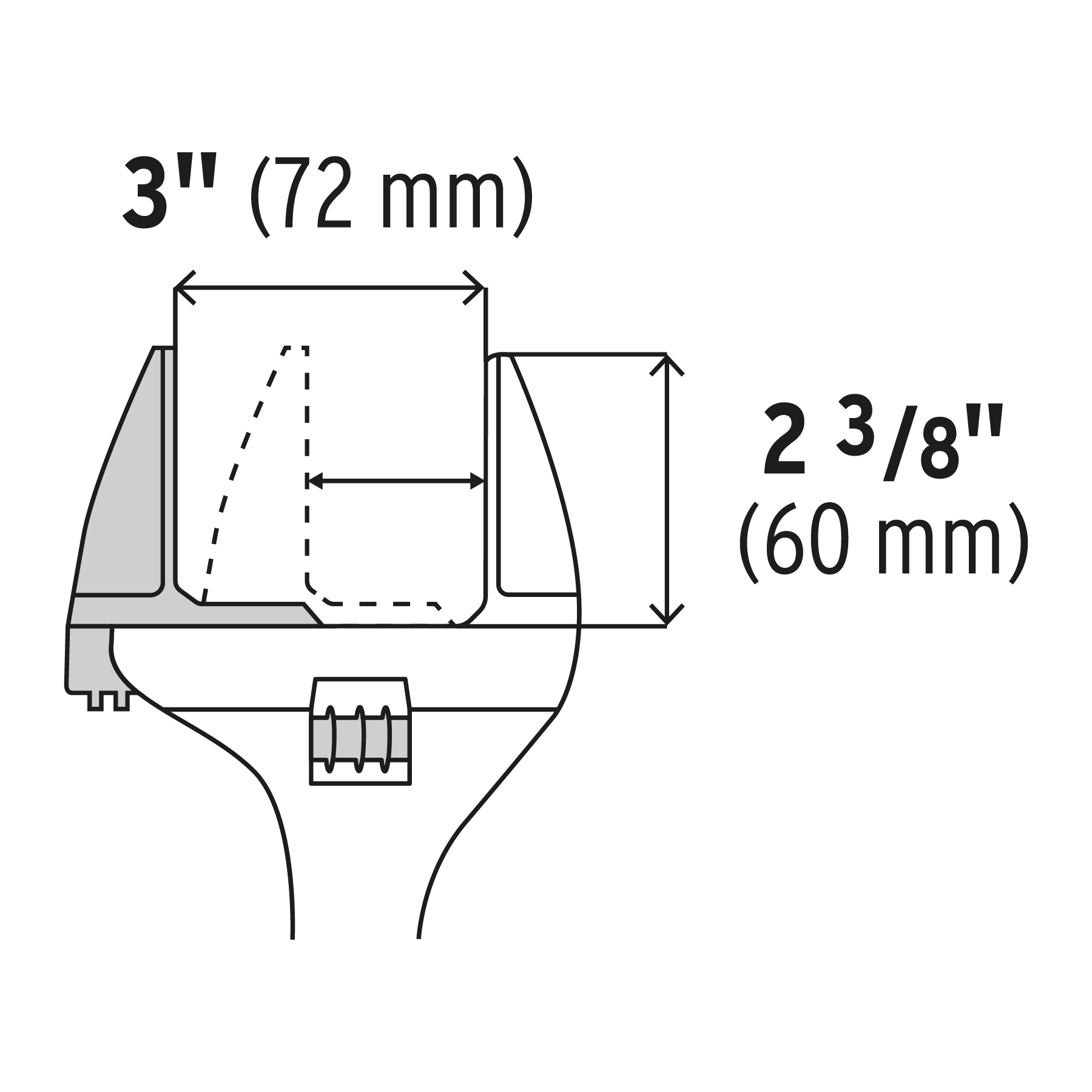 Foto 4 pulgar | Llave Ajustable Truper PEA-8 para Plomero 8''
