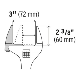 Foto 3 | Llave Ajustable Truper PEA-8 para Plomero 8''