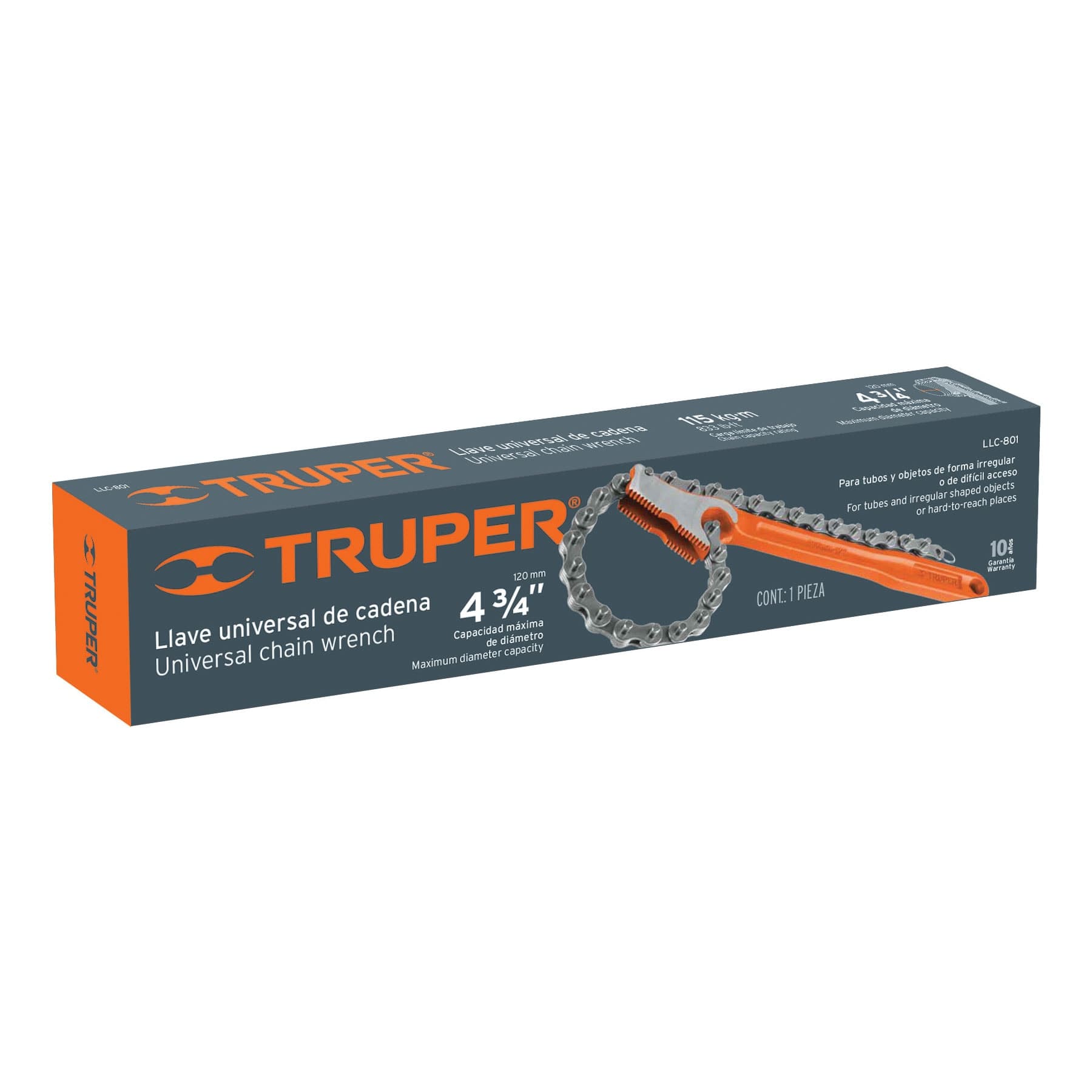 Foto 4 pulgar | Llave Universal con Cadena con Mango De 11, Truper