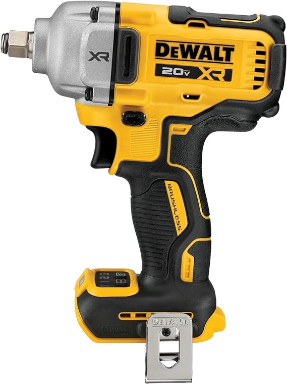 Foto 2 pulgar | Dewalt Llave De Impacto Inalámbrica Máxima De 20 V, Anillo De Cerdo De 1/2 Pulgada, Incluye Luz De Trabajo Led