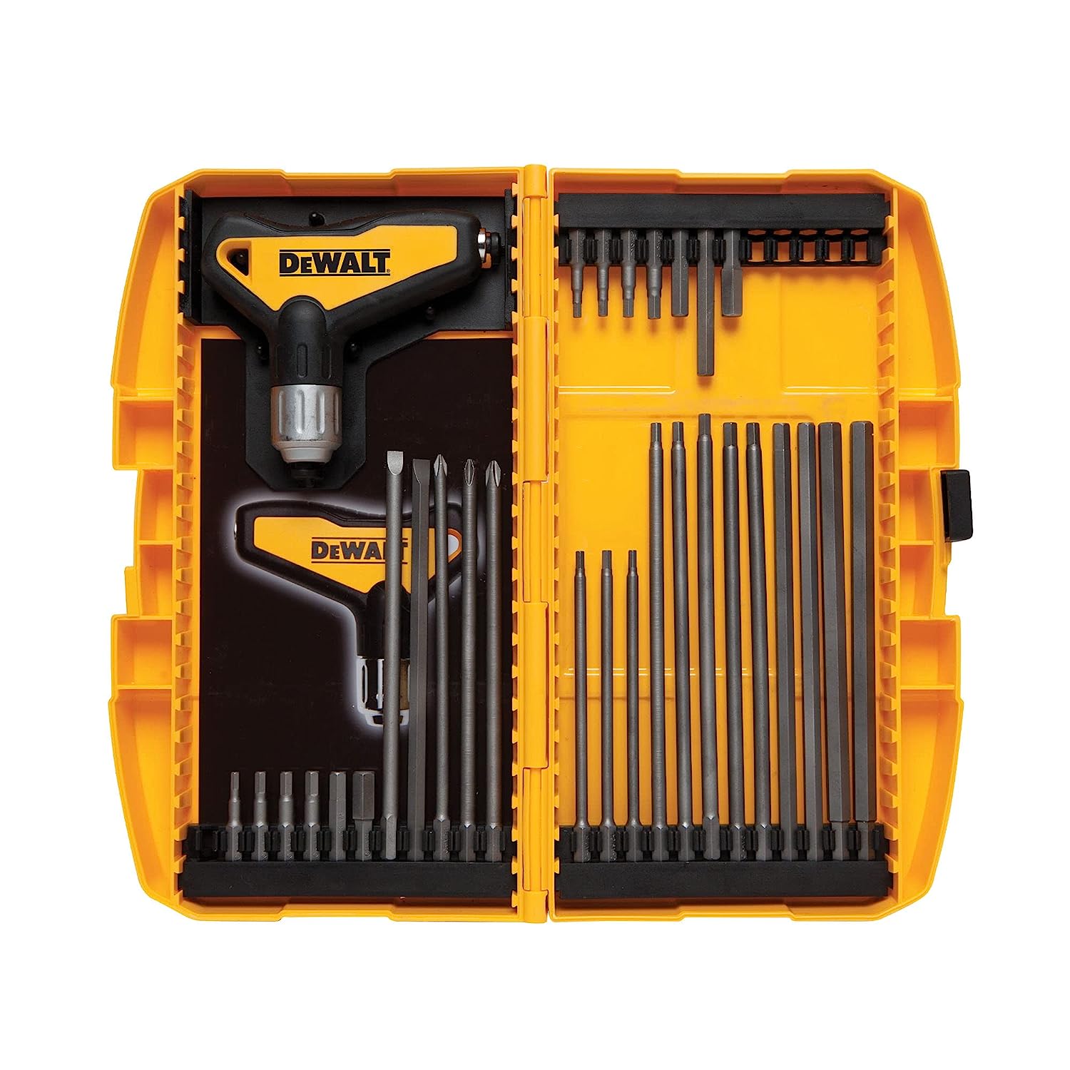 Trinquete Dewalt Dwht70265 Con Mango En T, 31 Piezas. G