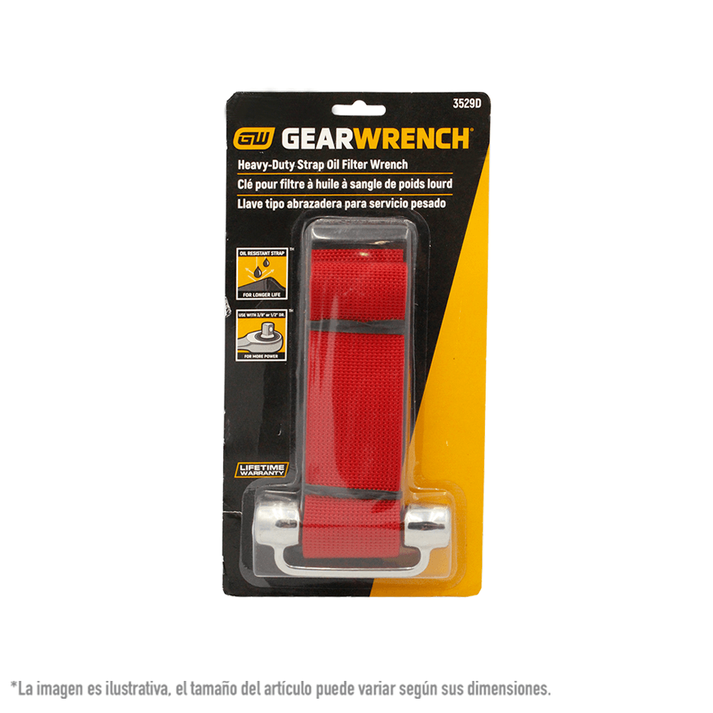 Foto 3 pulgar | Llave De Filtro De Aceite Gearwrench 3529d 3/8 Y 1/2 Plg