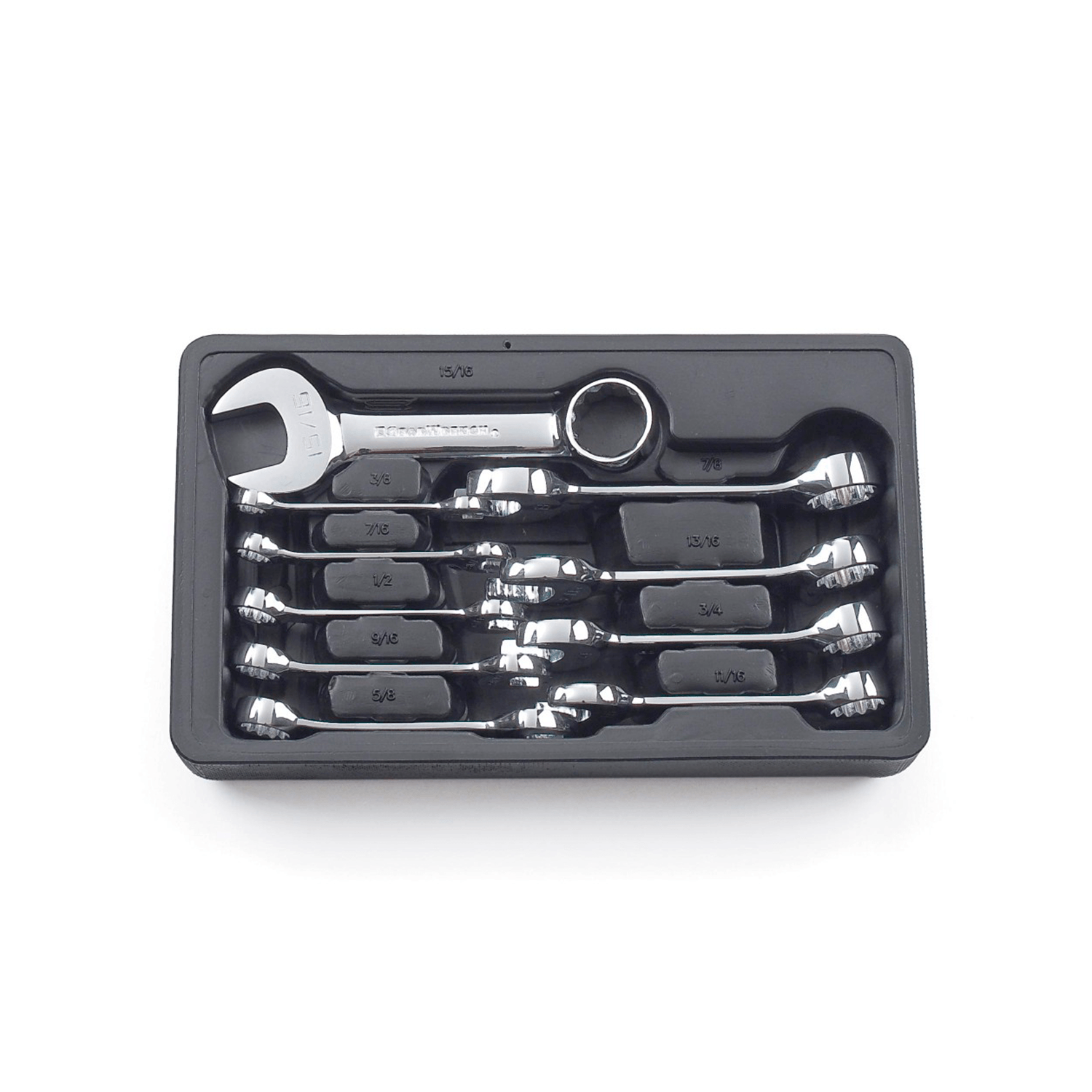 Foto 2 pulgar | Juego De Llaves Comb. Sae Stubby Gearwrench 81905 10 Pz