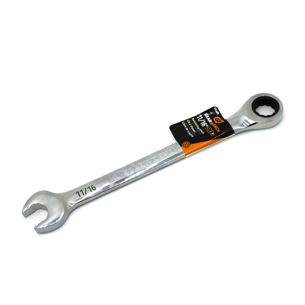 Foto 2 pulgar | Llave Combinada De Matraca Gearwrench 86948 11/16 Plg