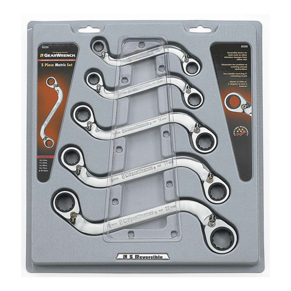 Foto 2 pulgar | Juego Llave En S Destrias Cmatrrev Met Gearwrench 85299 5 Pz