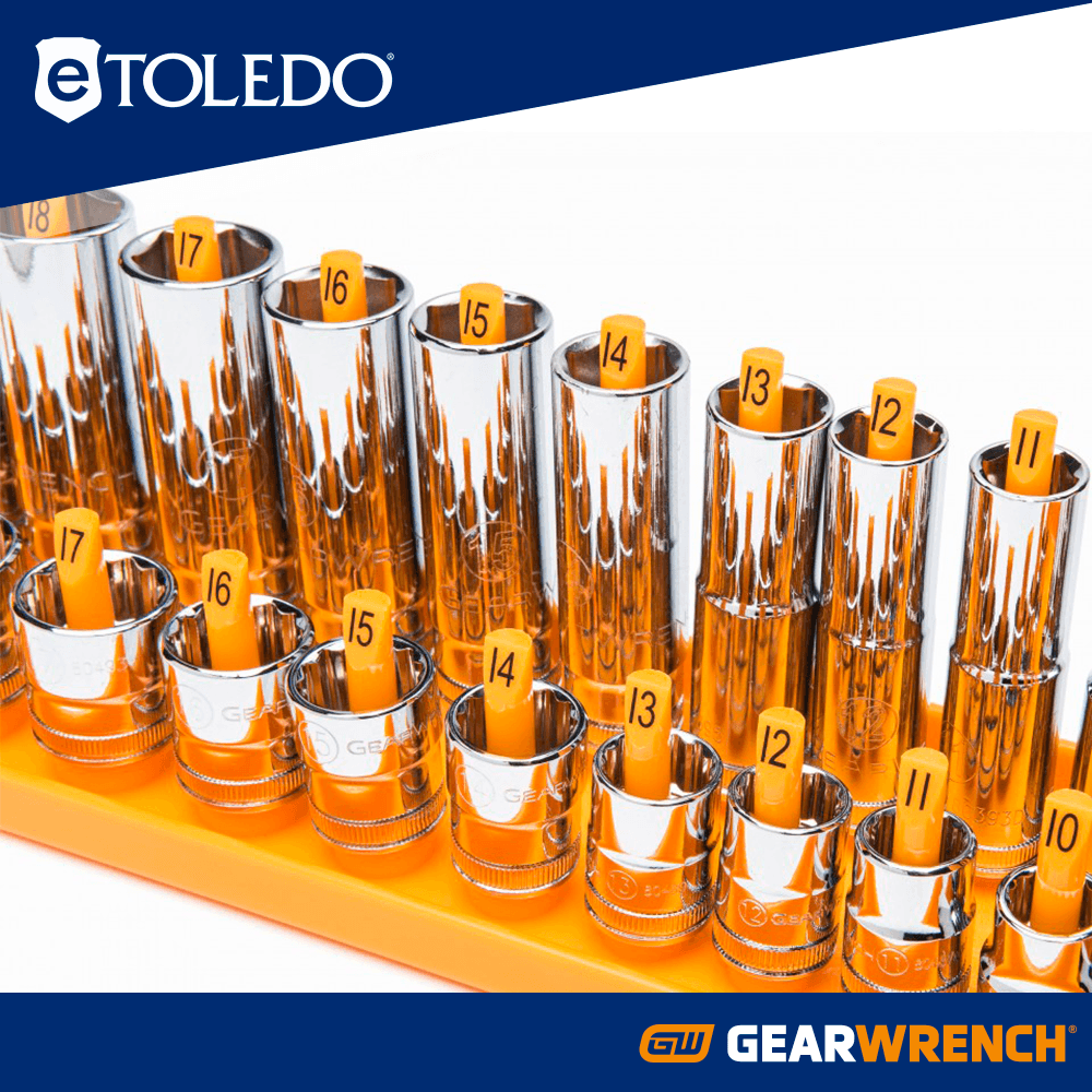 Foto 3 pulgar | Organizador De Dados Met Gearwrench 83119