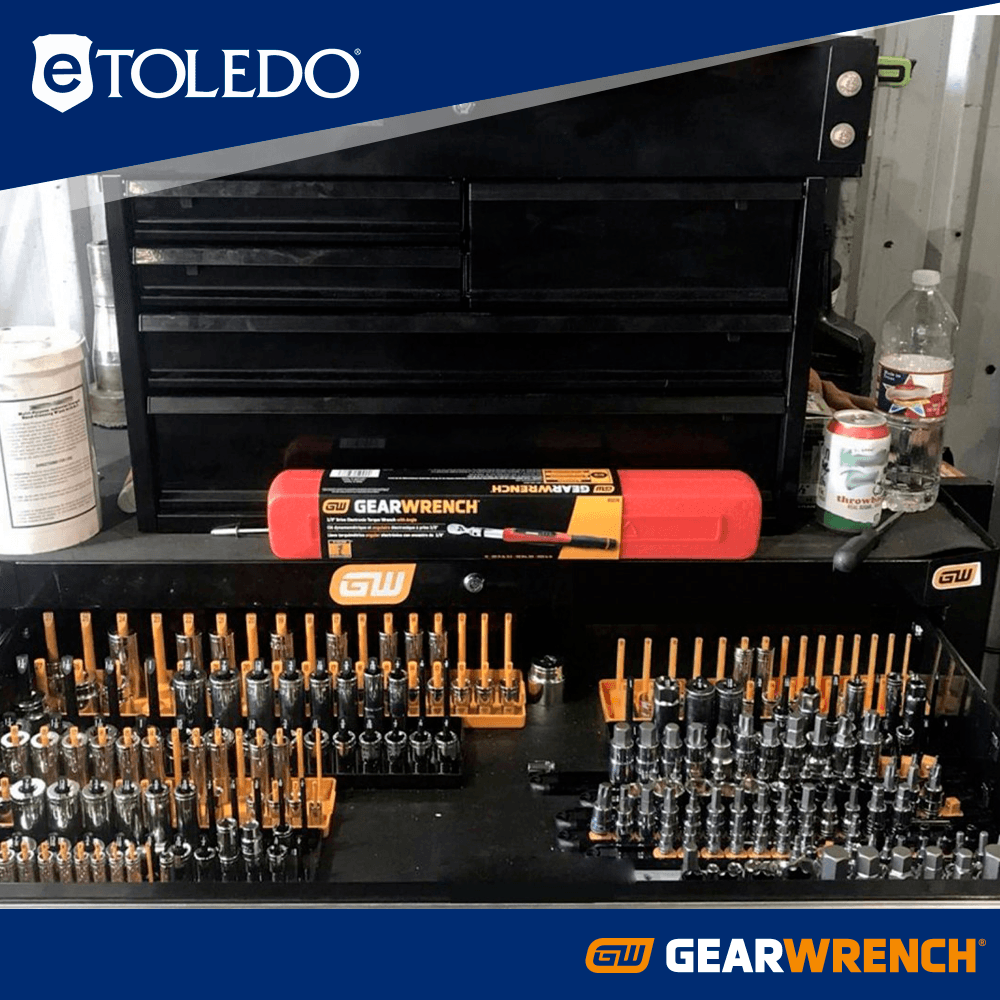 Foto 4 pulgar | Organizador De Dados Met Gearwrench 83119