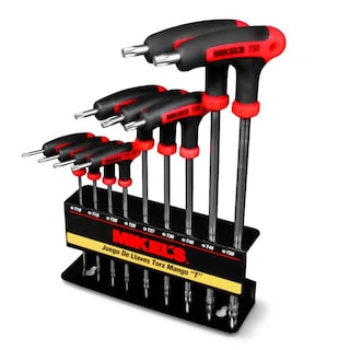 Foto 1 | Juego De Llaves Torx En Mango ''t'' Modelo Jllt-9 Mikel´s