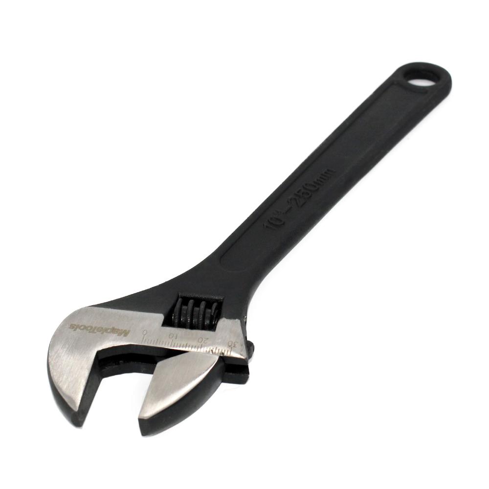 Llave Ajustable Perica 8'' Pavonada Negra Maple Tools