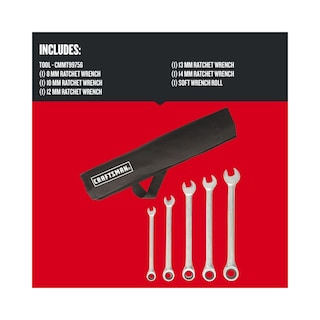 Foto 5 | Juego de Llaves Craftsman Métricas