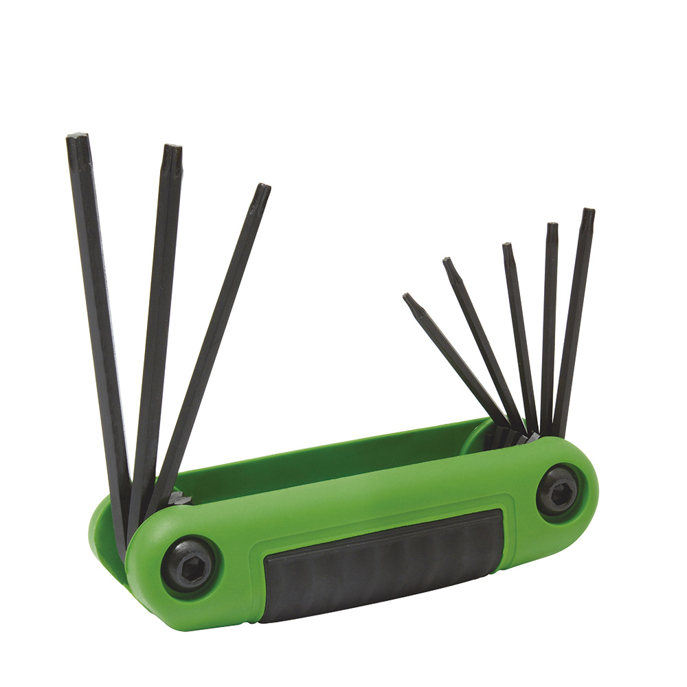 Foto 1 | Juego De Llaves Hexagonales Tipo Navaja Torx T6 A T25 Estuche Bimaterial, 8 Pz Urrea