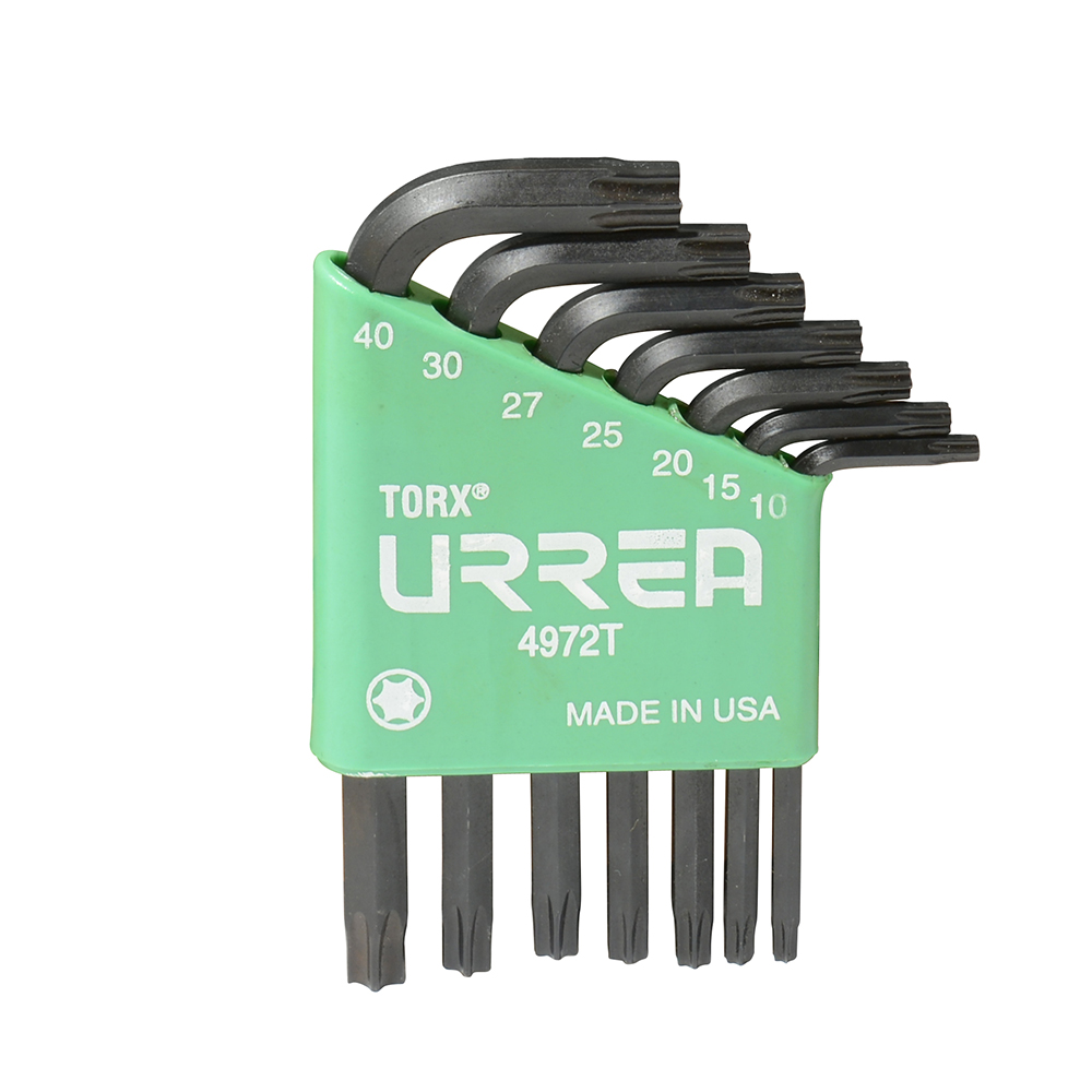 Juego De Llaves Hexagonales Tipo ''l'', Torx, 7 Piezas Urrea