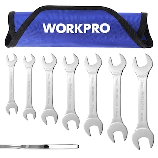 Foto 1 | Juego De Llaves Workpro Métricas Superfinas Con Extremo Abierto De 5,5 A 23 Mm, 7 Piezas - Venta Internacional.