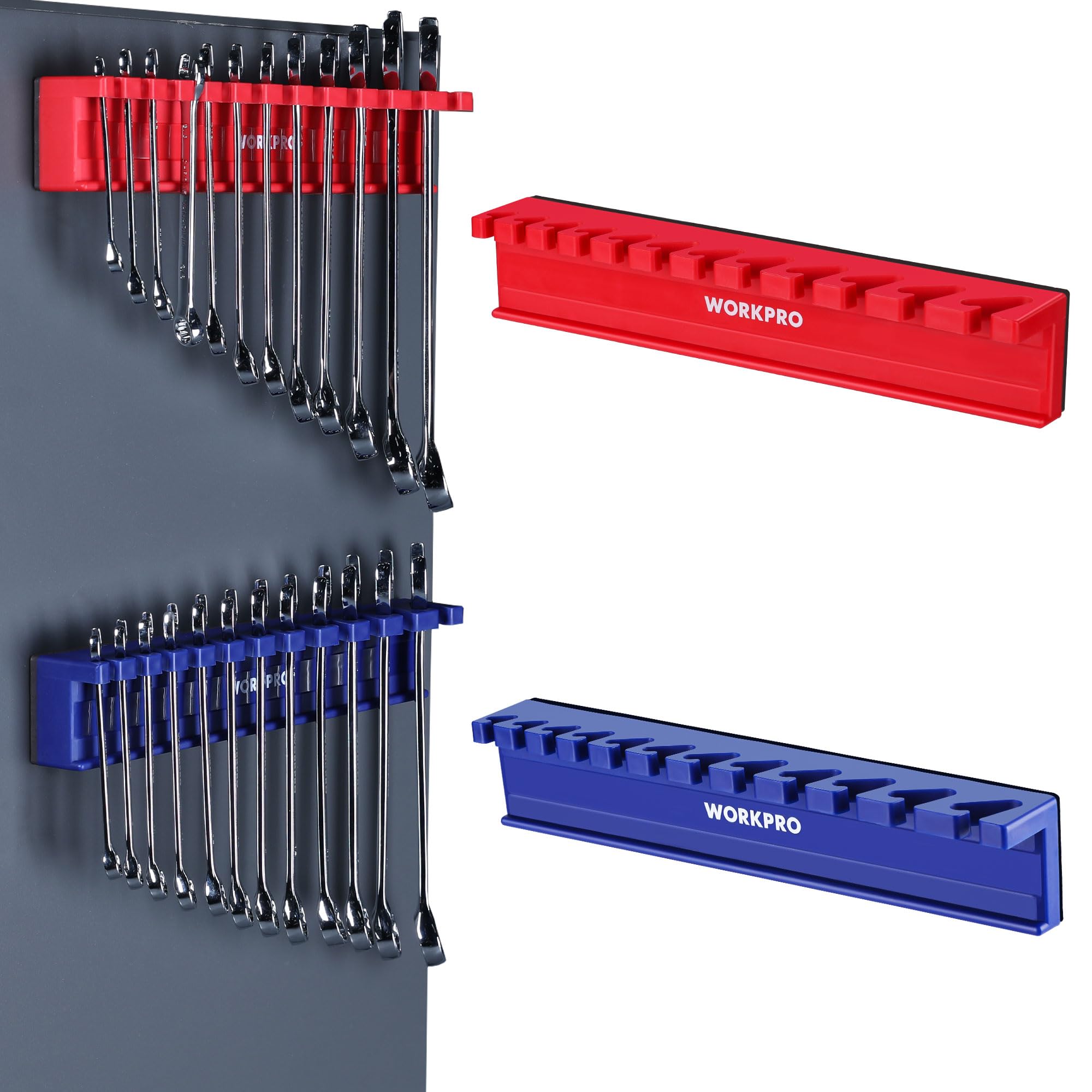 Foto 1 | Organizador De Llaves Workpro Magnetic 24 Ranuras Sae De 9 Mm A 20 Mm - Venta Internacional.
