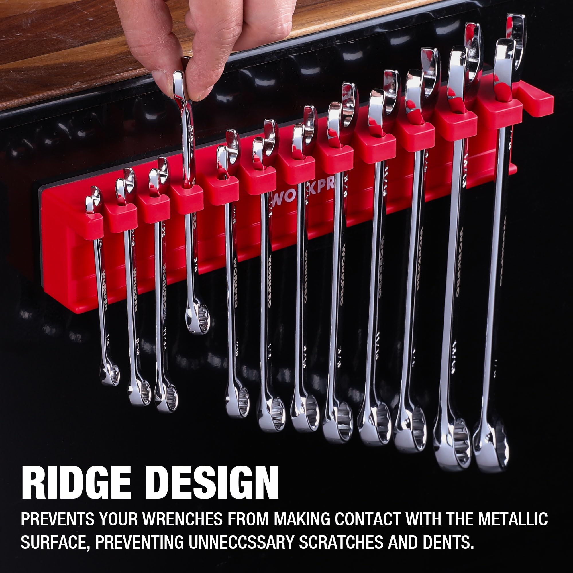 Foto 6 pulgar | Organizador De Llaves Workpro Magnetic 24 Ranuras Sae De 9 Mm A 20 Mm - Venta Internacional.