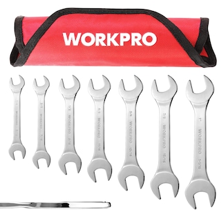 Foto 1 | Juego De Llaves Workpro Sae Superfinas Con Extremo Abierto, 7 Piezas De 6 A 27 Mm Con Bolsa - Venta Internacional.