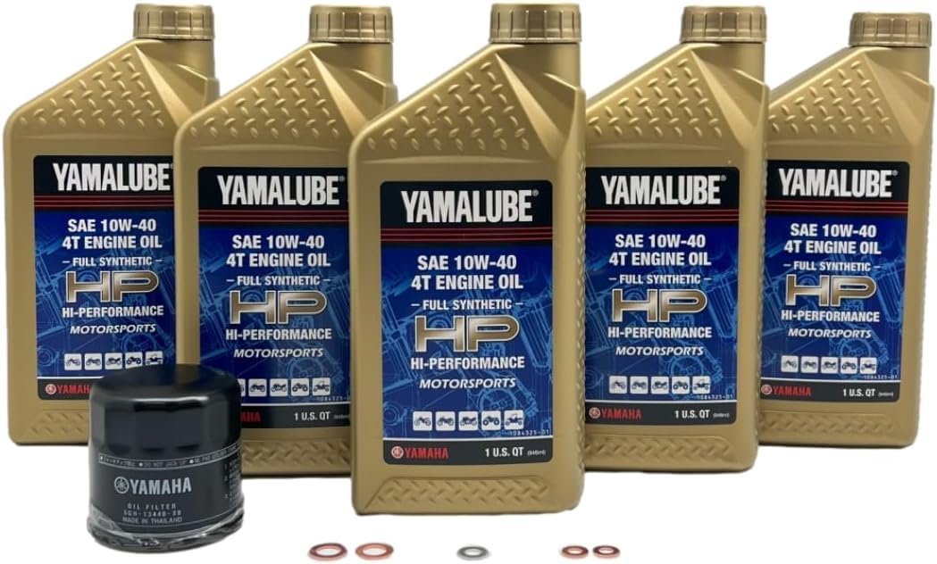 Foto 4 pulgar | Kit De Cambio De Aceite Yamaha Wolverine Rmax2/ramx4 10w40 - Venta Internacional.