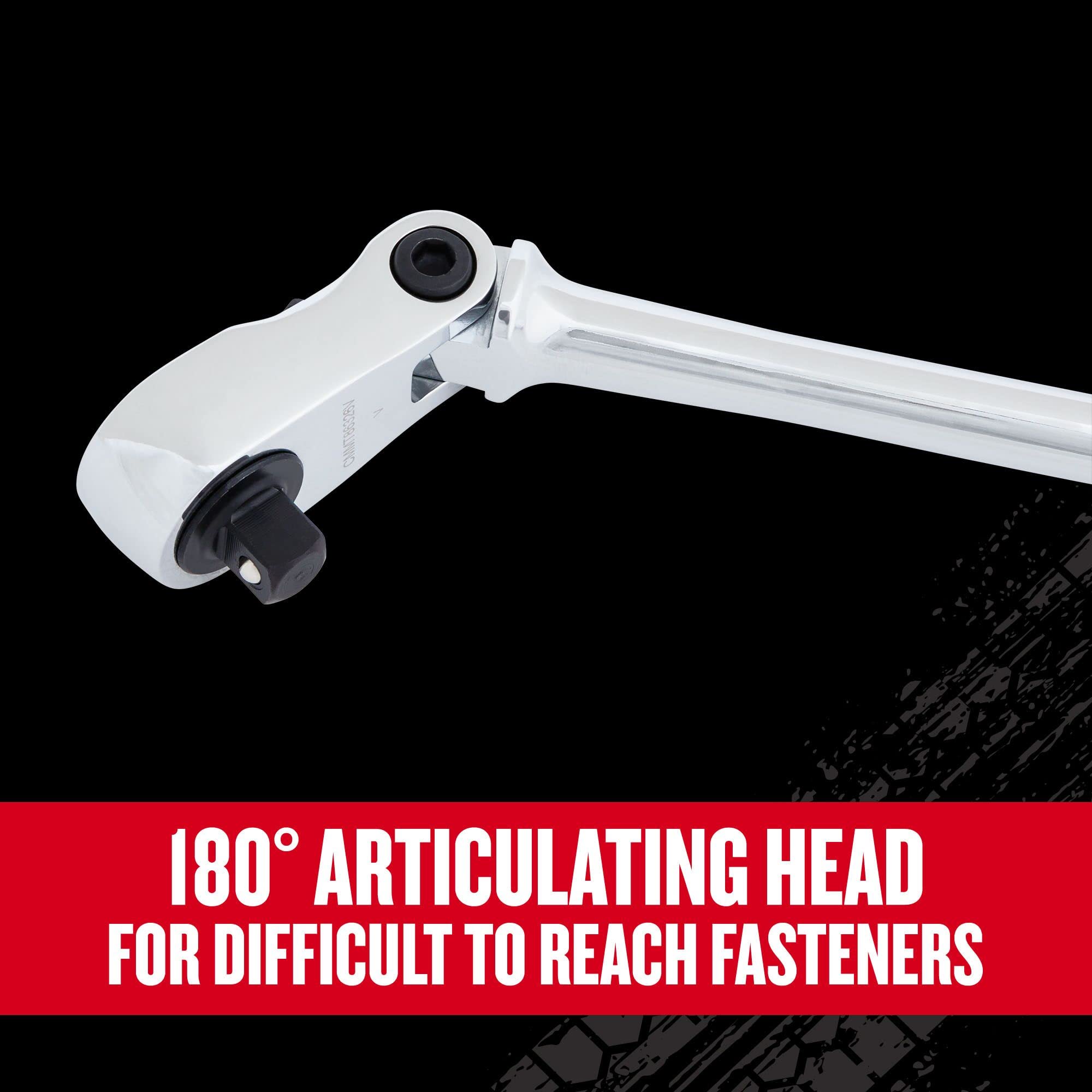 Foto 4 | Cabezal Flexible Ratchet Craftsman V-series 3/8 Drive De 96 Dientes - Venta Internacional.