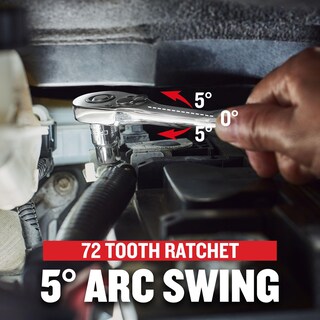 Foto 4 | Unidad De Disco Ratchet Craftsman Cmmt86822 De Perfil Bajo, 72 Dientes Y 3/8 Pulgadas - Venta Internacional.