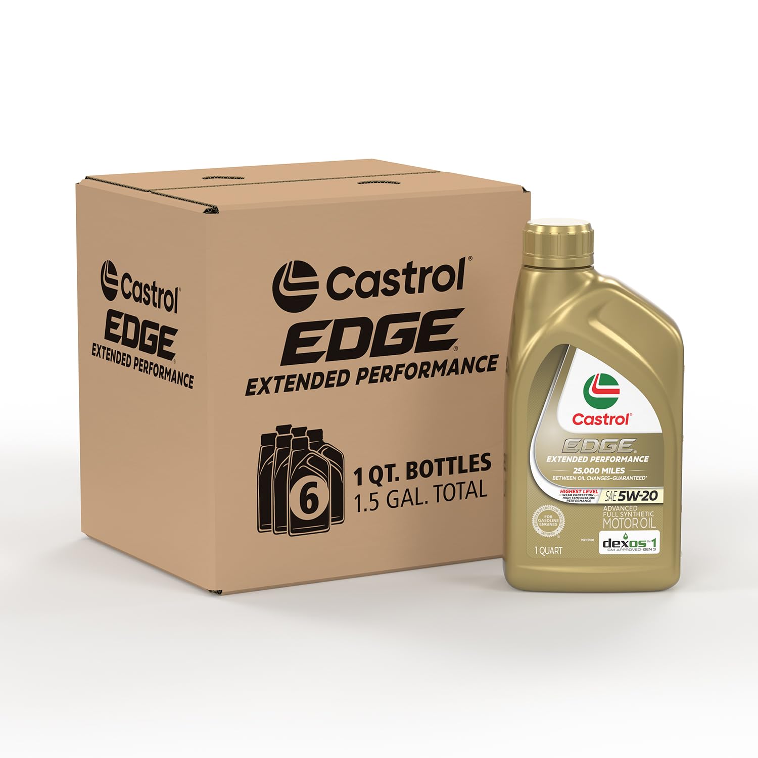 Aceite De Motor Castrol Edge Extended Performance 5w-20 1l X6 - Venta Internacional.
