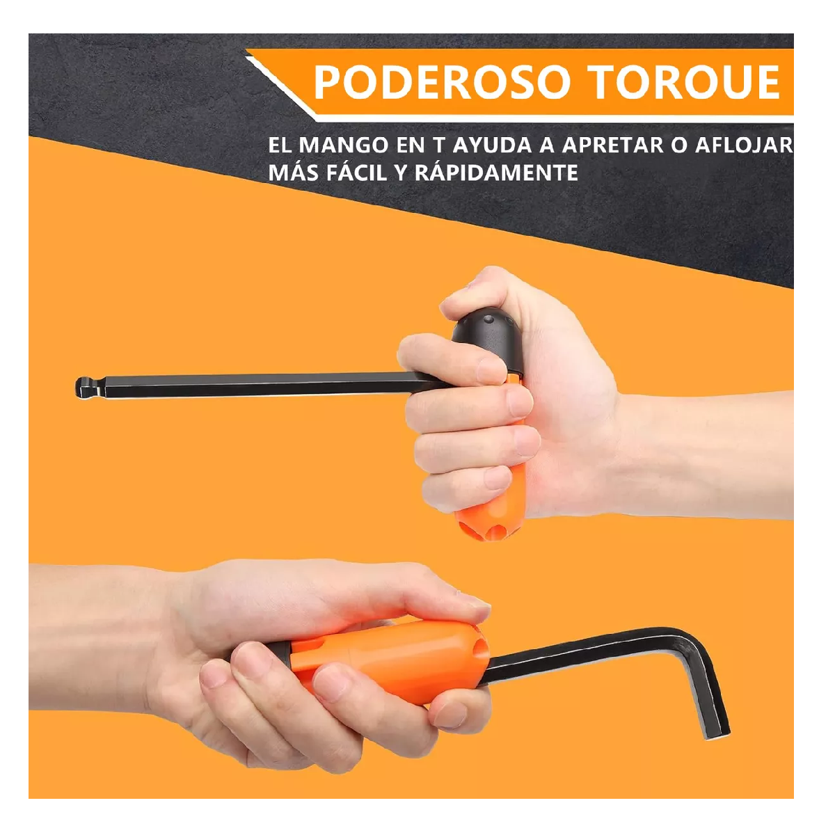 Foto 5 pulgar | Juego De Llaves Allen Lab.g Pulgadas Y Métricas 36 Pcs, Plata Negro