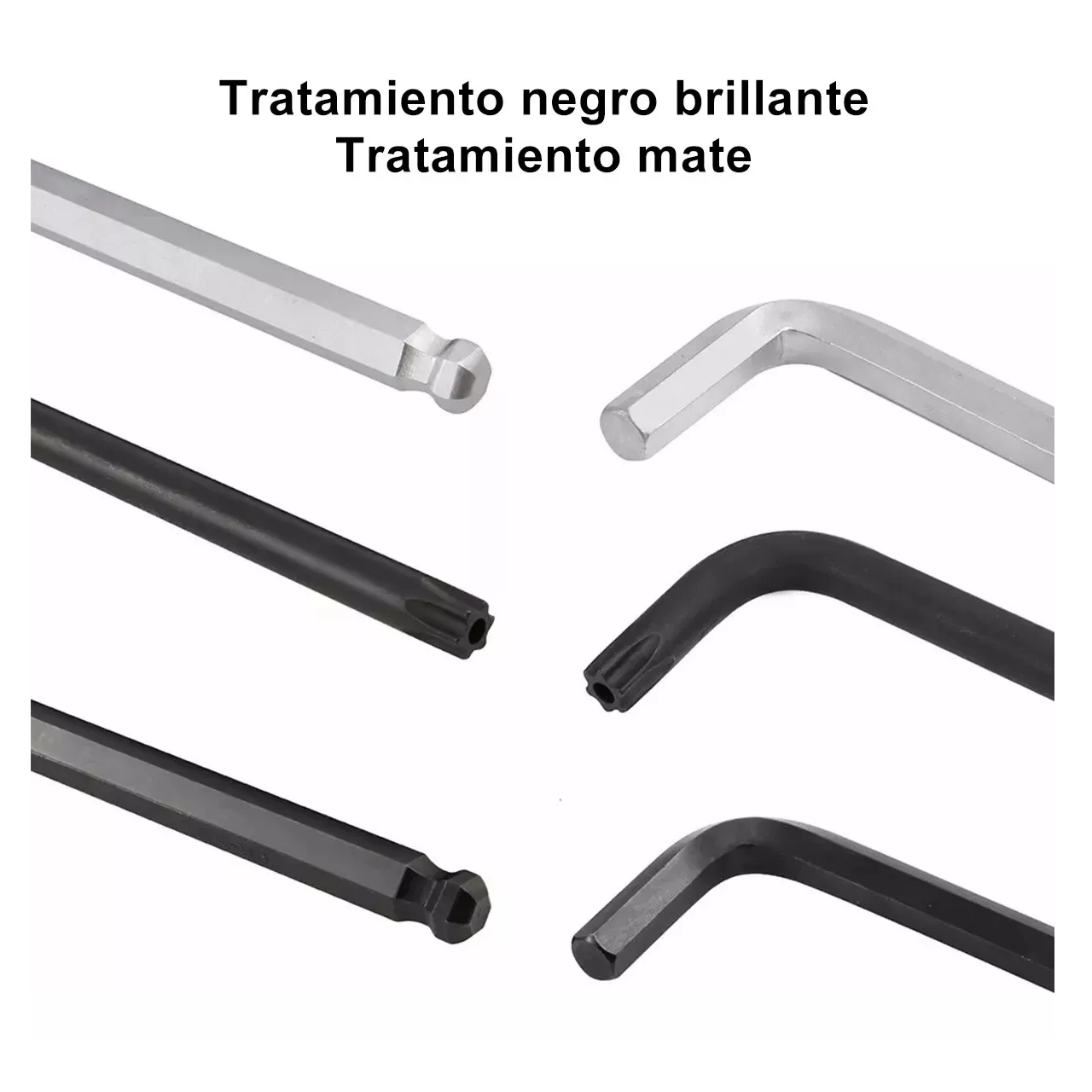 Foto 6 pulgar | Juego De Llaves Allen Lab.g Pulgadas Y Métricas 36 Pcs, Negro Plata Rojo