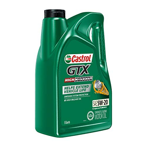 Foto 7 pulgar | Aceite De Motor Castrol Gtx High Mileage 5w-20, 5 Cuartos - Venta Internacional.