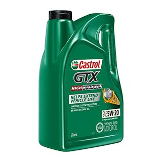 Foto 6 | Aceite De Motor Castrol Gtx High Mileage 5w-20, 5 Cuartos - Venta Internacional.