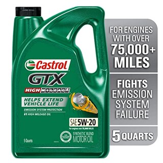 Foto 7 | Aceite De Motor Castrol Gtx High Mileage 5w-20, 5 Cuartos - Venta Internacional.