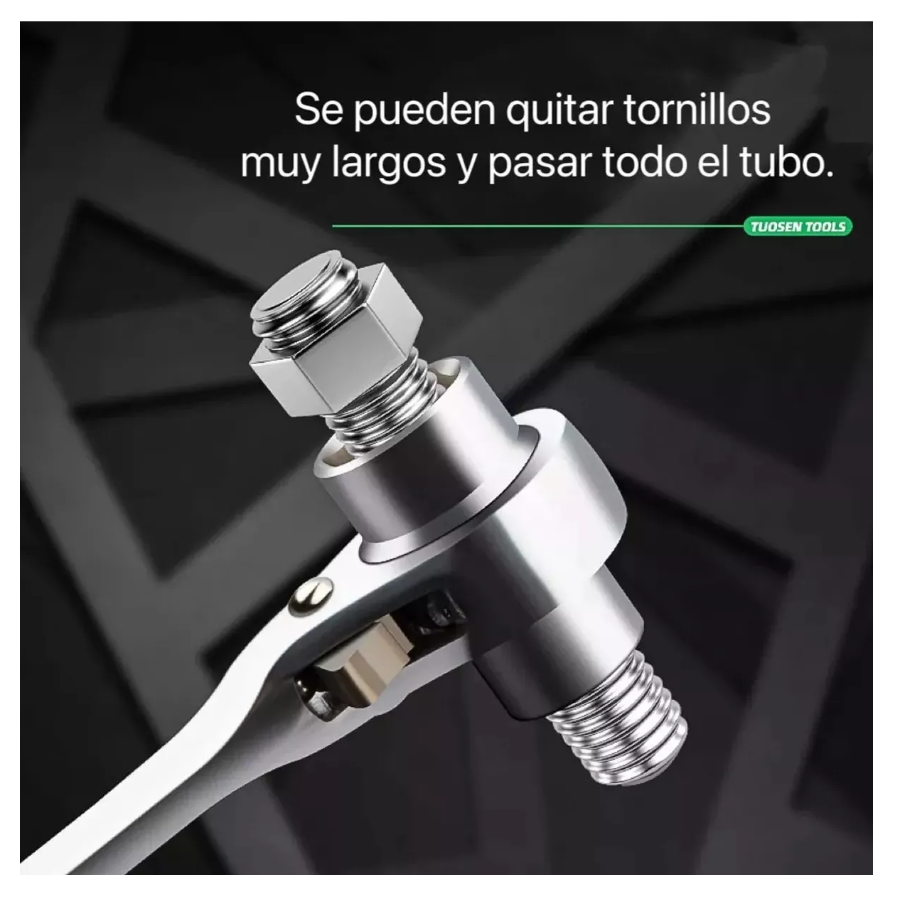 Foto 4 pulgar | Llave De Trinquete Para Andamios Lab.g Durable - (19 Mm, 22 Mm) Color Plata