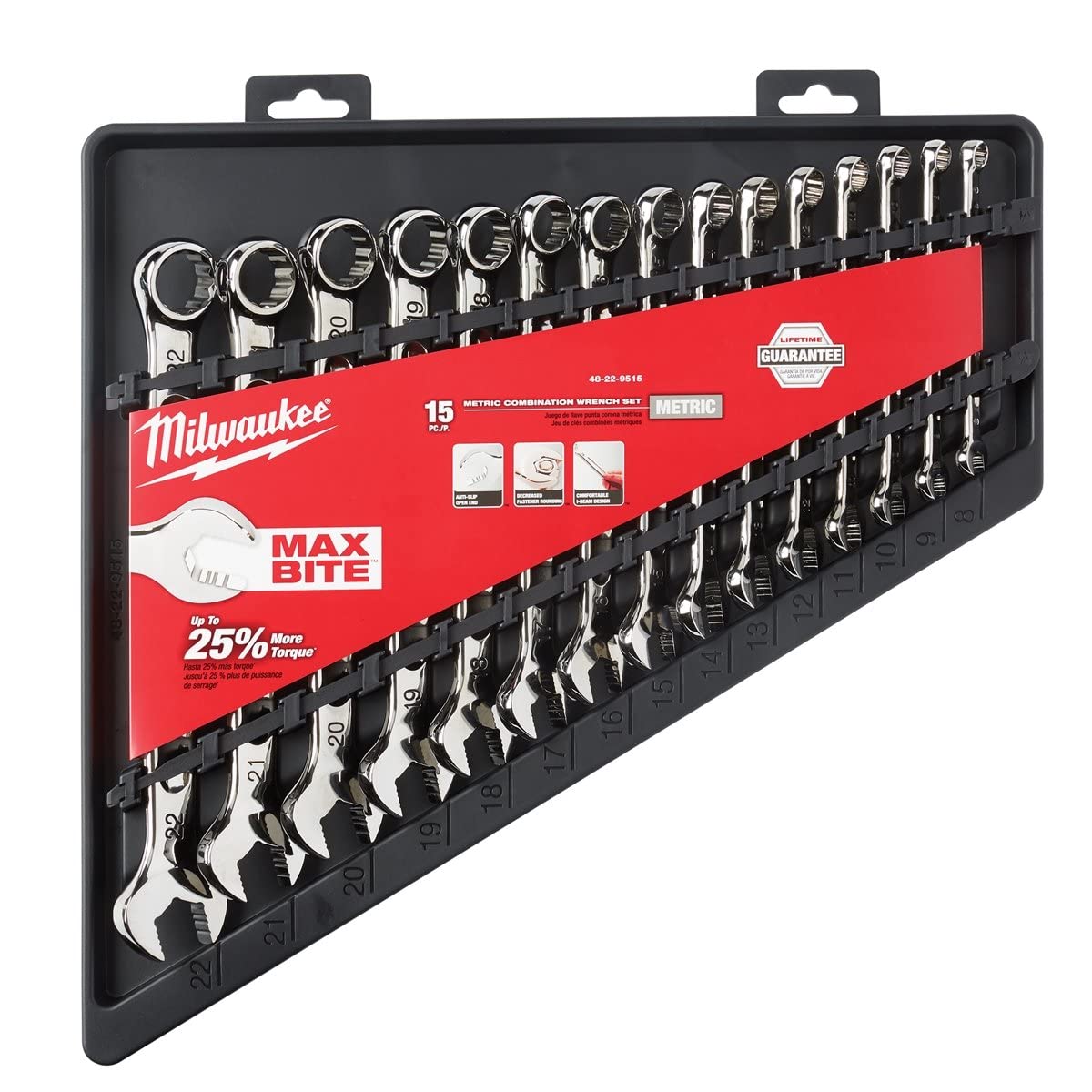 Foto 4 pulgar | Juego De Llaves Combinadas Milwaukee 48-22-9415 48-22-9515 15 Piezas - Venta Internacional.