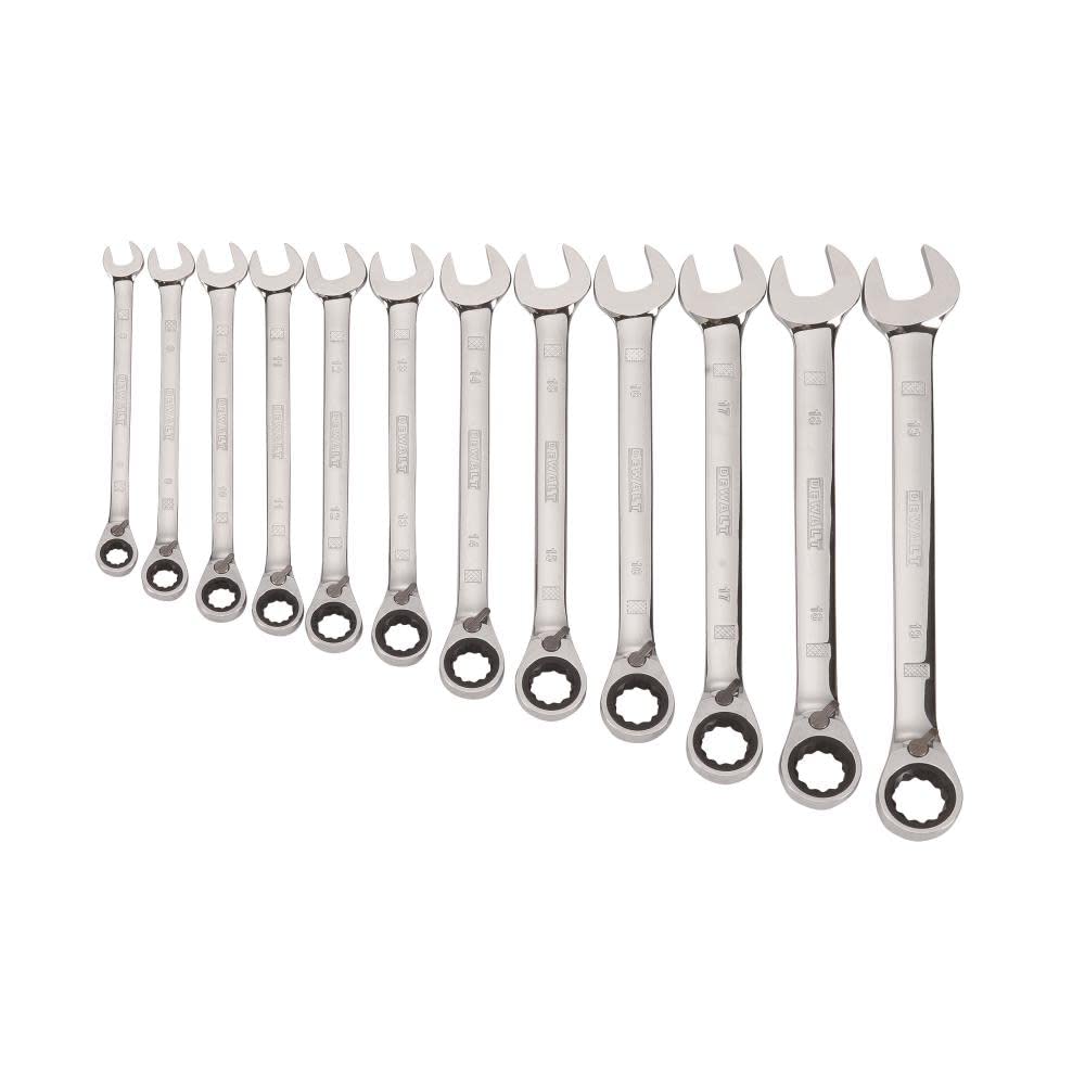 Foto 4 pulgar | Juego De Llaves De Trinquete Dewalt Dwmt19230, 12 Piezas Métricas - Venta Internacional.