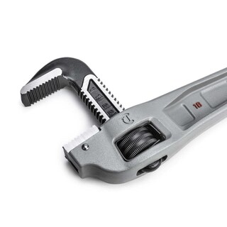 Foto 2 | Llave Para Tubos En Forma De Media Luna Con Mango Inclinado De Aluminio De 18 Cm Capw18f - Venta Internacional.