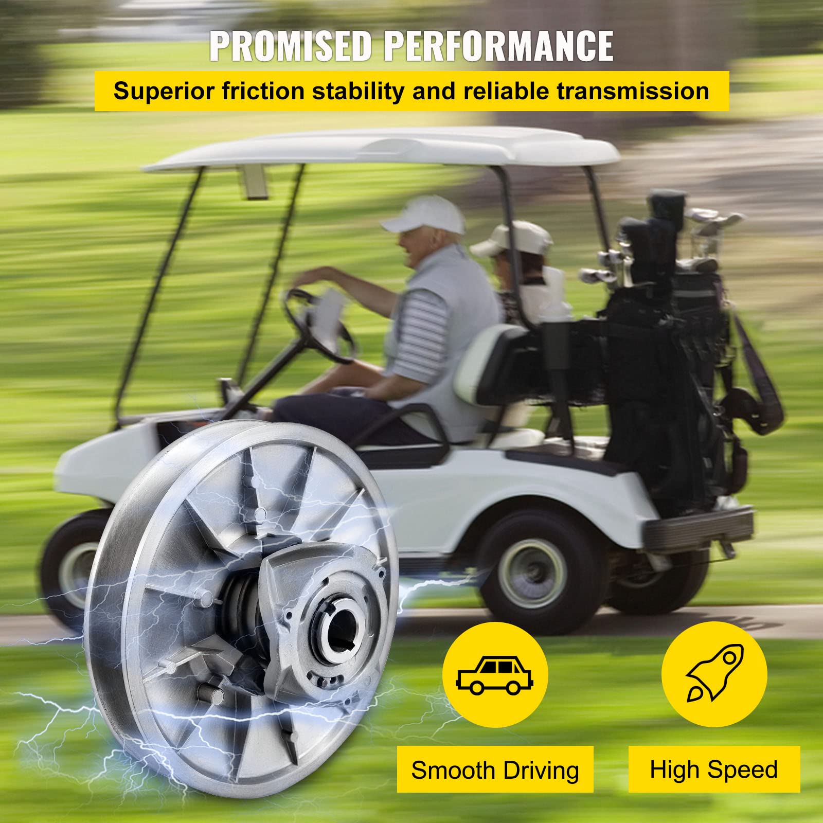 Foto 4 pulgar | Carrito De Golf Vevor De Embrague Impulsado Por Alto Par Para Club Car - Venta Internacional.