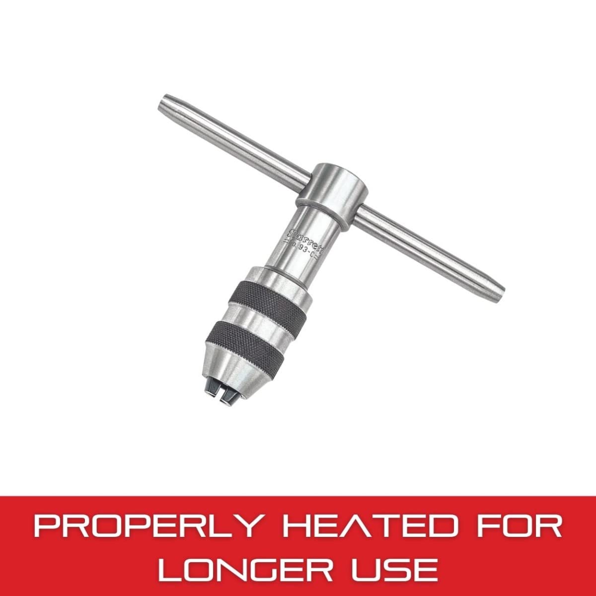 Foto 4 pulgar | Llave De Grifo Con Mango En T Starrett 93c, Capacidad 1/4 1/2 Cm, Cuerpo De 9 Cm - Venta Internacional.