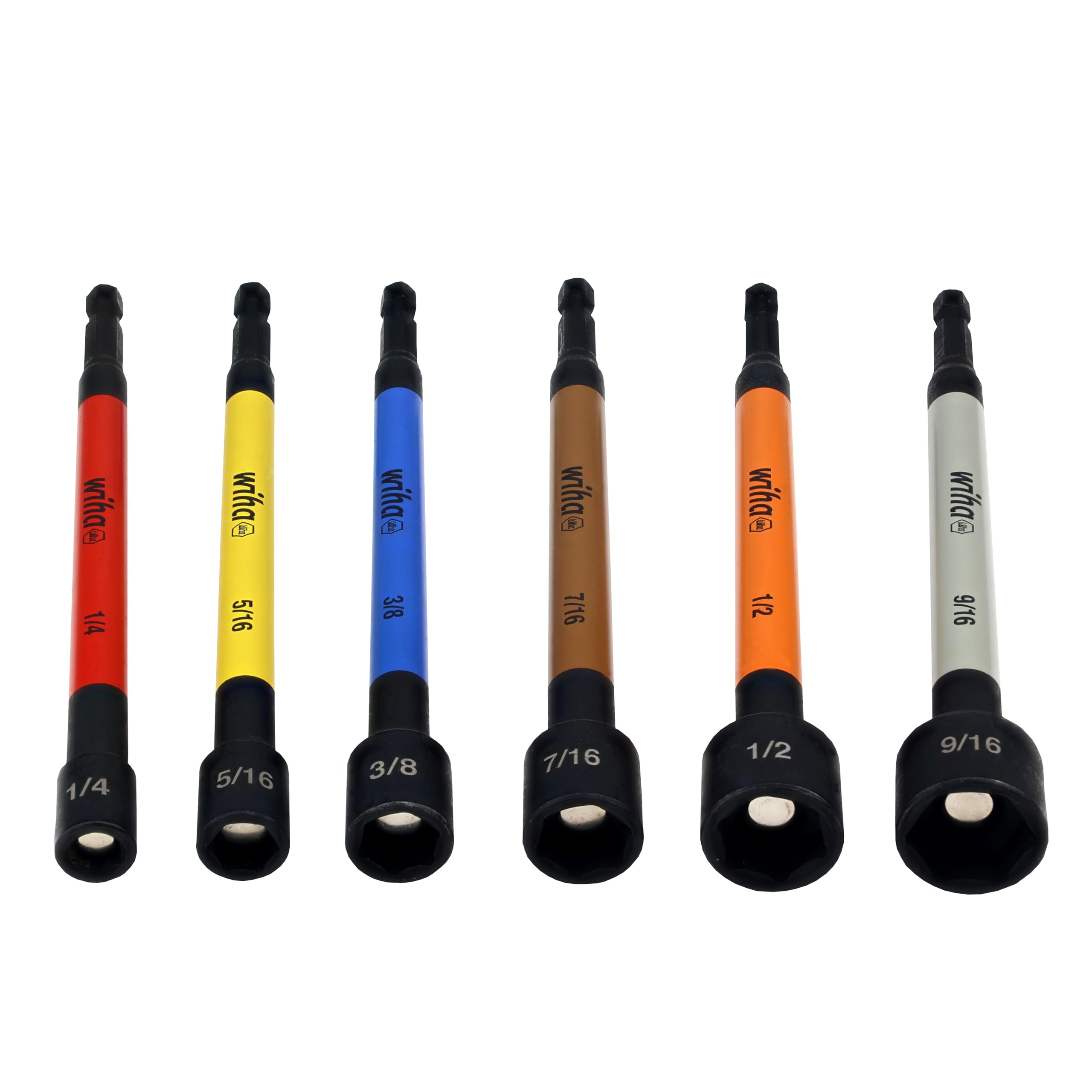 Foto 3 pulgar | Nut Setter Wiha 70486 Magnético Codificado Por Colores Sae, 6 Unidades Set - Venta Internacional.